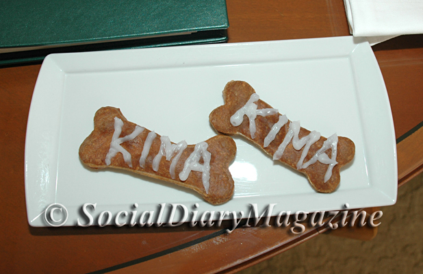 Dog Biscuit Treats for Kima at The Beverly Hils Hotel